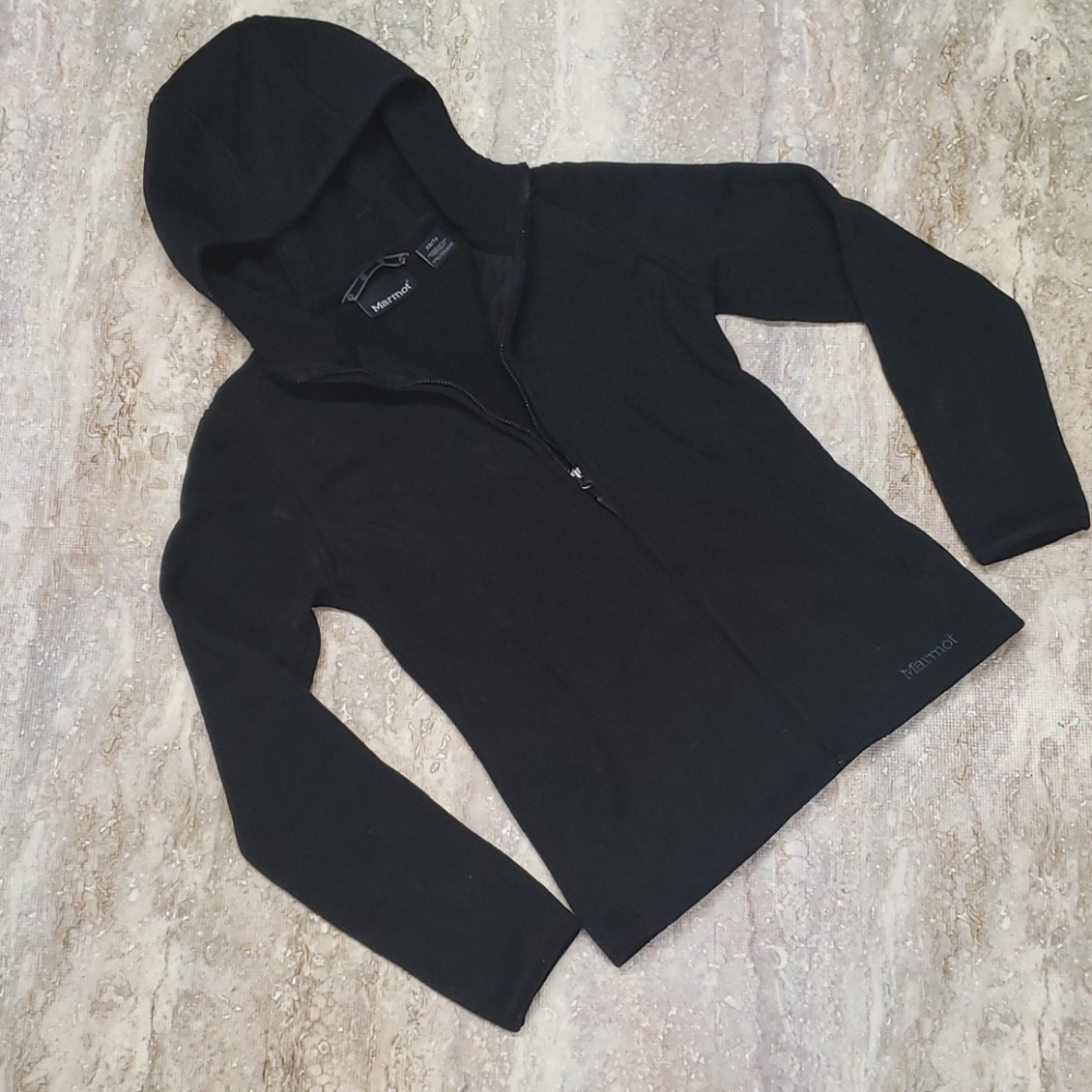 MARMOT WOMENS KNIT FLEECE LINED ZIP UP SIZE XS
